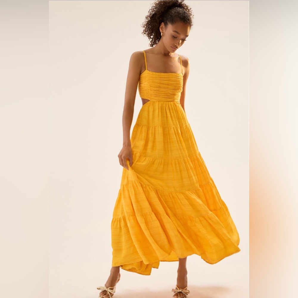 Anthropologie Let Me Be Dress